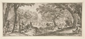 Wielkie polowanie autorstwa Jacques Callot