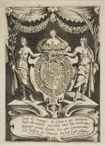 Strona tytułowa, z „Walki przy barierze” autorstwa Jacques Callot