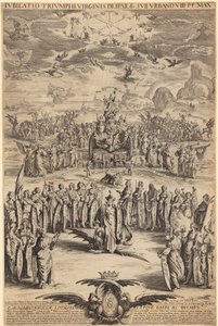 Triumf Marii Dziewicy autorstwa Jacques Callot