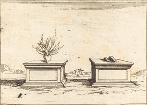 Dwa serca autorstwa Jacques Callot