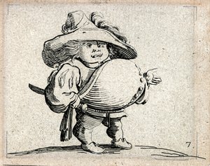 Varie Figure Gobbi ... (grawerunek) autorstwa Jacques Callot
