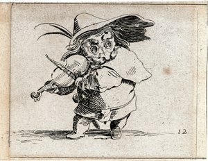 Varie Figure Gobbi ... (grawerunek) autorstwa Jacques Callot