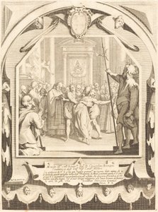 Opętani autorstwa Jacques Callot after Andrea Boscoli