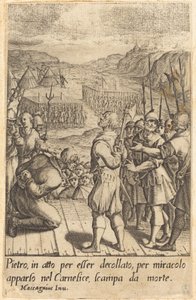 Wisielec autorstwa Jacques Callot after Donato Mascagni