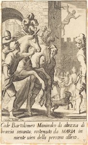 Bartolomeo, Kowal autorstwa Jacques Callot after Fabrizio Boschi