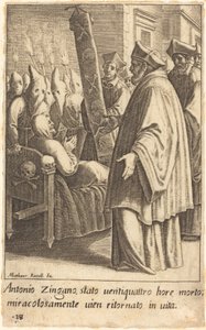 Antonio Zingano autorstwa Jacques Callot after Matteo Rosselli