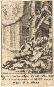 Domenico di Giusto autorstwa Jacques Callot after Matteo Rosselli
