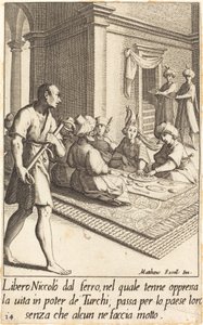 Niccolo autorstwa Jacques Callot after Matteo Rosselli