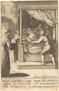 Uciskana kobieta autorstwa Jacques Callot after Matteo Rosselli