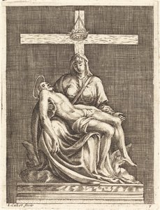 Współczucie autorstwa Jacques Callot after Michelangelo