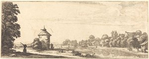 Gołębnik autorstwa Jacques Callot or Follower of Jacques Callot