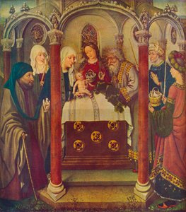 „Ofiarowanie Chrystusa w świątyni”, XV w. autorstwa Jacques Daret
