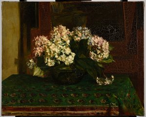 Hortensje (gorąca pogoda) autorstwa Jacques Emile Blanche
