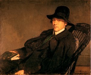 Portret Andre Gide
