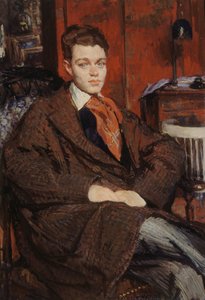 Portret René Crevela 1900-1935, 1928. autorstwa Jacques Emile Blanche