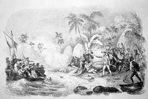 Śmierć kapitana Cooka, 1779 c1819