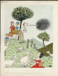 Jours de France, Kolorowa satyra