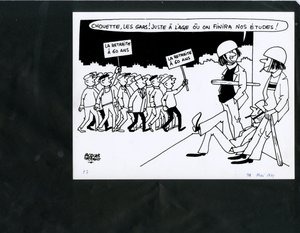 Le Figaro, satyra czarno-biała