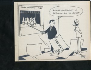 Le Figaro, satyra czarno-biała