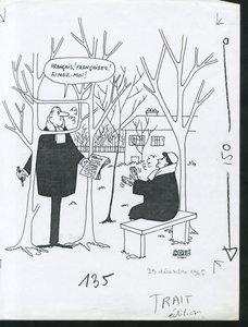 Paris-Presse, Satyryczny w B  W autorstwa Jacques Faizant