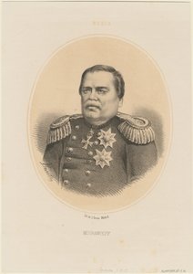 Portret hrabiego Nikołaja Murawjowa-Amurskiego 1809-1881, 1865