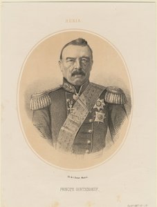Portret księcia Michaiła Dmitriewicza Gorczakowa 1795-1861, 1865
