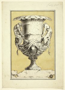 Monumentalna waza z antropomorficznymi postaciami autorstwa Jacques Francois Joseph Saly
