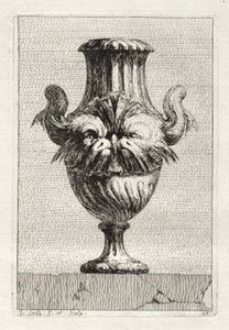 Zestaw Waz: Tablica 10, 1746. autorstwa Jacques Francois Joseph Saly