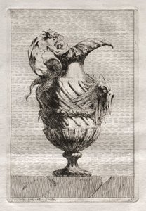 Zestaw Waz: Tablica 16, 1746. autorstwa Jacques Francois Joseph Saly