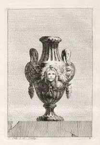 Zestaw Waz: Tablica 8, 1746. autorstwa Jacques Francois Joseph Saly