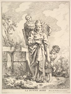 Dobra Matka, XVIII wiek. autorstwa Jacques Gabriel Huquier