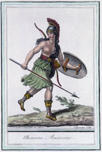 Stara Amazonka - w „Encyklopedii podróży” Grasset St Sauveur, wyd. 1796 autorstwa Jacques Grasset de Saint-Sauveur