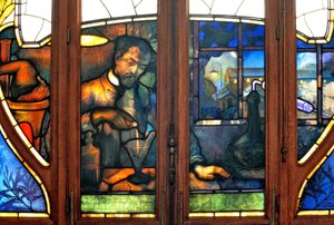 Nancy (oddział 54), Art Nouveau, Izba Przemysłowo-Handlowa, Witraże Jacquesa Grubera (1870-1936)