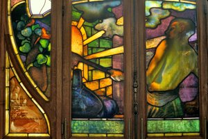 Nancy (wydział 54), Art Nouveau, Izba Handlowo-Giełdowa, Witraże Jacquesa Grubera (1870-1936)