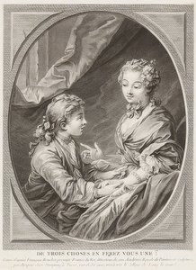 Czy z trzech rzeczy zrobisz jedną? 1768 autorstwa Jacques Jean Pasquier