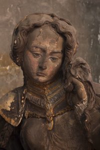 Św. Maria Magdalena (tynk malowany)