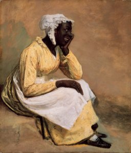Portret czarnego albinosa autorstwa Jacques Laurent Agasse