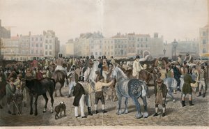 Stary Rynek Smithfield autorstwa Jacques Laurent Agasse