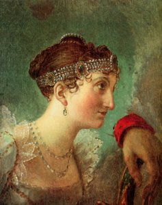 Adélaïde de La Rochefoucauld autorstwa Jacques Louis David