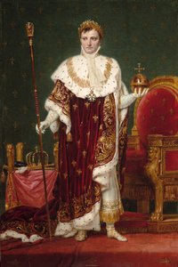 Cesarz Napoleon I autorstwa Jacques Louis David
