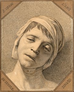Jean Paul Marat autorstwa Jacques Louis David