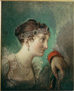 Alexandre de la Rochefoucauld ... (szkic olejny) autorstwa Jacques Louis David