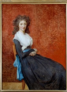 Portret Madame Charles Louis Trudaine (1769-1802) Obraz Jacques Louis David (1748-1825) Niedz. 1,30 x 0,98 m² autorstwa Jacques Louis David