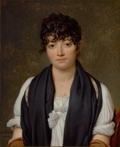 Portret Suzanne Le Peletier de Saint-Fargeau autorstwa Jacques Louis David