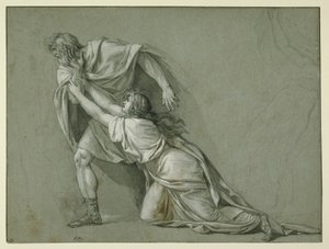 Wyjazd Marka Attyliusza Regulusa do Kartaginy autorstwa Jacques Louis David