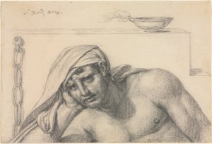 Więzień autorstwa Jacques Louis David
