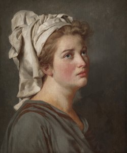 Młoda kobieta w turbanie, ok. 1780 autorstwa Jacques Louis David