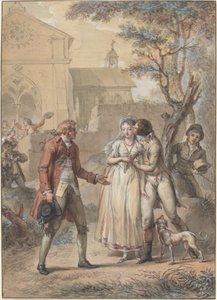 Powrót pocałunku autorstwa Jacques Louis François Touzé