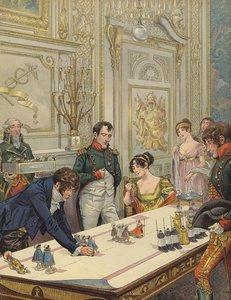 Napoleon i Józefina przygotowują się do koronacji