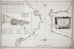 Mapa Gibraltaru